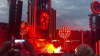 Rammstein  Deutschland 307 2022 Ullevi Göteborg Sweden [upl. by Terrell328]