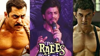 Shahrukh Khan COMPARES RAEES With SULTAN amp DANGAL [upl. by Mariann]