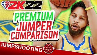 NBA 2K22 How to Shoot  2K22 Shot Meter  Green Jumpshot Tips FREE Premium Jumper Comp [upl. by Kecaj]