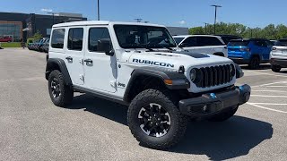 2024 Jeep Wrangler4xe Overland Park Lenexa Shawnee Mission Olathe KS Kansas City MO J240509 [upl. by Aniela]