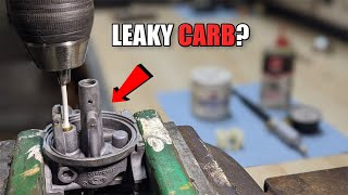 How to Fix a Leaking Carburetor [upl. by Esereht998]