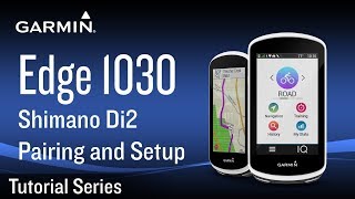 Tutorial  Edge 1030 Shimano Di2 Pairing and Setup [upl. by Badr]