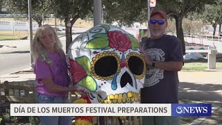 Día de los Muertos festival preparations underway [upl. by Diannne224]