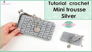 TUTORIAL MINI TROUSSE quotSILVERquot  CLIC CLAC UNCINETTO  UNCINETTO DARGENTO amp NINA HANDMADE [upl. by Kathrine]