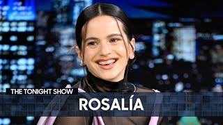 Rosalía Talks MOTOMAMI Jimmy’s quotMotopapiquot Energy and Harry Styles Texting Her  The Tonight Show [upl. by Emor]