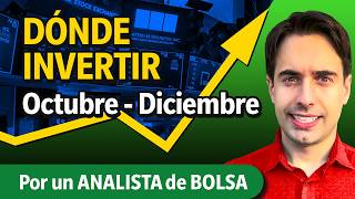 ANÁLISIS TRIMESTRAL de la bolsa CON ACCIONES RECOMENDADAS por analistas y dónde invertir ahora [upl. by Adnoel]