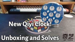 New qiyi blue clock thoughts and first impression [upl. by Artap]