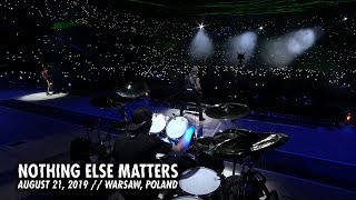 Metallica Nothing Else Matters Warsaw Poland  August 21 2019 [upl. by Nodnyl951]