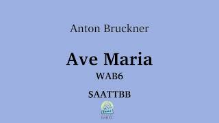 Anton Bruckner  Ave Maria [upl. by Calloway]