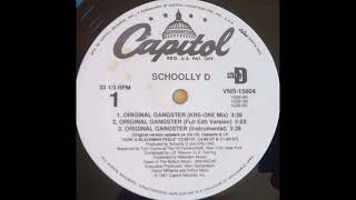 1991 Schoolly D  Original Gangster [upl. by Winebaum]