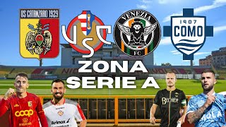 ANALISI ZONA PROMOZIONE DIRETTA SERIE A CATANZAROCREMONESEVENEZIA E COMO ULTIME 7 FINALI [upl. by Adnovoj]