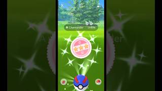 Catch shiny  100iv  shundo  Pokémon in wild shorts game shiny ultragoo hundo catch gotcha [upl. by Bish]