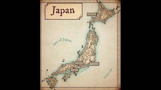 Map Making with Wonderdraft  Fantasy Japan Timelapse shorts [upl. by Caryn]