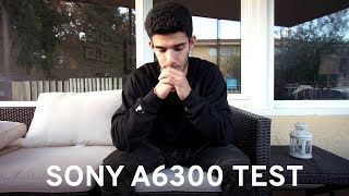 SONY A6300  18105 LENS Unboxing and Test [upl. by Anisamot975]