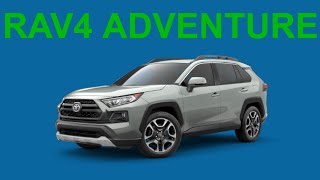 2020 Toyota RAV4 Adventure Edition Overview Video [upl. by Deehsar]