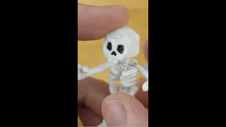 🖇 💀 Making Skeleton Army with PAPERCLIPS amp CLAY [upl. by Holzman]