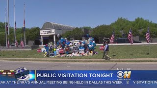 Community Honors Fallen Dallas Police Officer [upl. by Aerua]