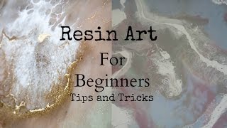 Top tips and tricks to create resin art for beginners [upl. by Neik]