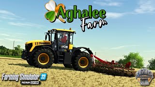 RUNNING TILLAGE IN IRELAND  Aghalee Farm  Episode 16  Farming Simulator 22 [upl. by Llenoil]