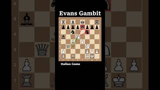 Stunning Checkmate in Evans Gambit [upl. by Anelet]