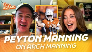 Peyton Manning Sets the Record Straight About Coaching Arch Manning 😂 [upl. by Marih171]