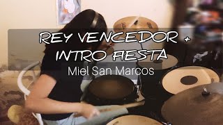 REY VENCEDORMIEL SAN MARCOS BATERÍA  DRUM COVER 🥁 [upl. by Dre]