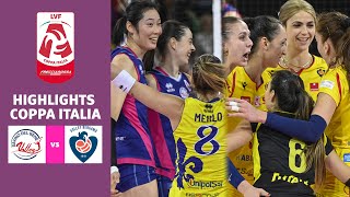 Scandicci  Bergamo  Highlights  Quarti Finale Coppa Italia Frecciarossa  Lega Volley Femminile [upl. by Knox673]