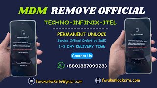 PERMANENTLY Remove MDM from Tecno in 5 Minutes [upl. by Eelyak638]