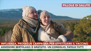 Influenza prosegue campagna per effettuare il vaccino [upl. by Ahsitruc]