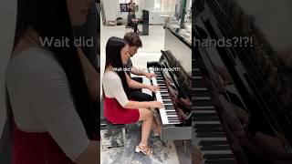 Bohemian Rhapsody but for 4 hands piano duet 🤯🎹 with YuvalSalomon  queen pianocover piano [upl. by Ziagos782]