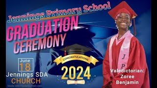 Jennings Primary School 2024 Graduation  Theme quotFulfill Your Own Purpose and Potentialquot [upl. by Aniretac89]