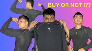 Review Video Compression Tshirt Furaak gym compressiontshirt furaak gymtshirt rohanpawar [upl. by Stambaugh]