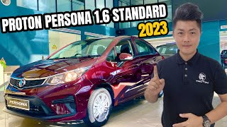 Proton Persona 16 Standard 2023 Ikut Derrick tengok Kereta yang cantik dan Mampu milik ini [upl. by Yoshi]