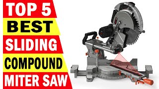 Top 5 Best Compound Miter Saw In 2024 [upl. by Ailhad]