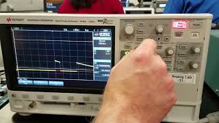 Measuring a transient with the oscilloscope [upl. by Atthia]