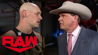 JBL cuts ties with Baron Corbin Raw Feb 6 2023 [upl. by Shana472]