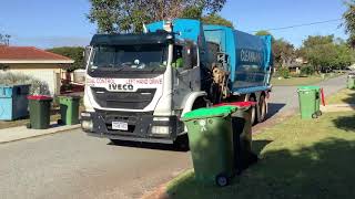 CLEANAWAY GARBAGE TRUCKS  Bayswater garbage smashed the bin [upl. by Selestina]