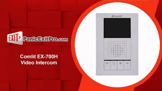 How To Use Comlit EX700H Video Intercom System [upl. by Shaum105]