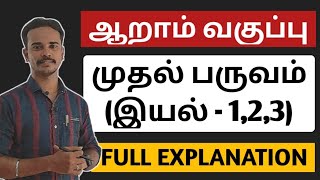 🎯6TH TAMIL BOOK  1ST TERM FULL  ஆறாம் வகுப்பு முதல் பருவம் முழுவதும்  TNPSC  DHRONA ACADEMY [upl. by Helsie]