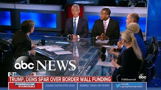 Rahm Emanuel Trumps base will follow him over a cliff even if no border wall [upl. by Bickart]