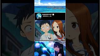 The way Nishikata blushed was so funny 🤣  Teasing Master Takagisan  anime animeedit shorts [upl. by Nihhi857]