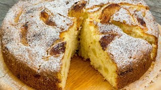 Questa torta di mele e davvero speciale fine ed aromatica  SaporitoTV [upl. by Nylakcaj973]