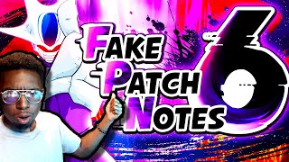 DBFZ FAKE PATCH NOTES 6 Shoyoumomo Reaction [upl. by Nessah]