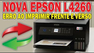 L4260 erro ao imprimir FRENTE e VERSO [upl. by Awram]