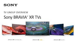 Sony TV Lineup Overview  2021 BRAVIA® XR Models Explained [upl. by Brig]