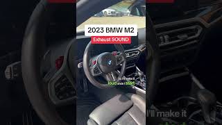 2023 BMW M2 Cold Start BMW M2 ExhuastSound [upl. by Beichner]