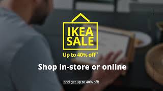 IKEA Sale – Get up to 40 off [upl. by Tench]