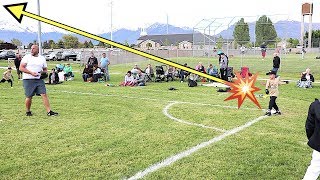 ⚾️6 Year Old CRUSHES Coach Pitch Baseball [upl. by Sparrow]