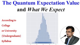 The quantum expectation value and what we expect  Bilal Masud [upl. by Shiau]