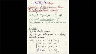 36 Combinatorics Intro Halls Marriage Theorem Birkhoffvon Neumann Hungarian Algorithm [upl. by Ainadi]